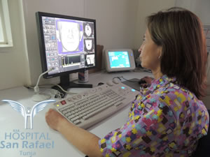 Resultados de radiología en Hospital San Rafael de Tunja