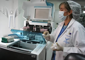 Resultados de exámenes en Hospital San Rafael de Tunja