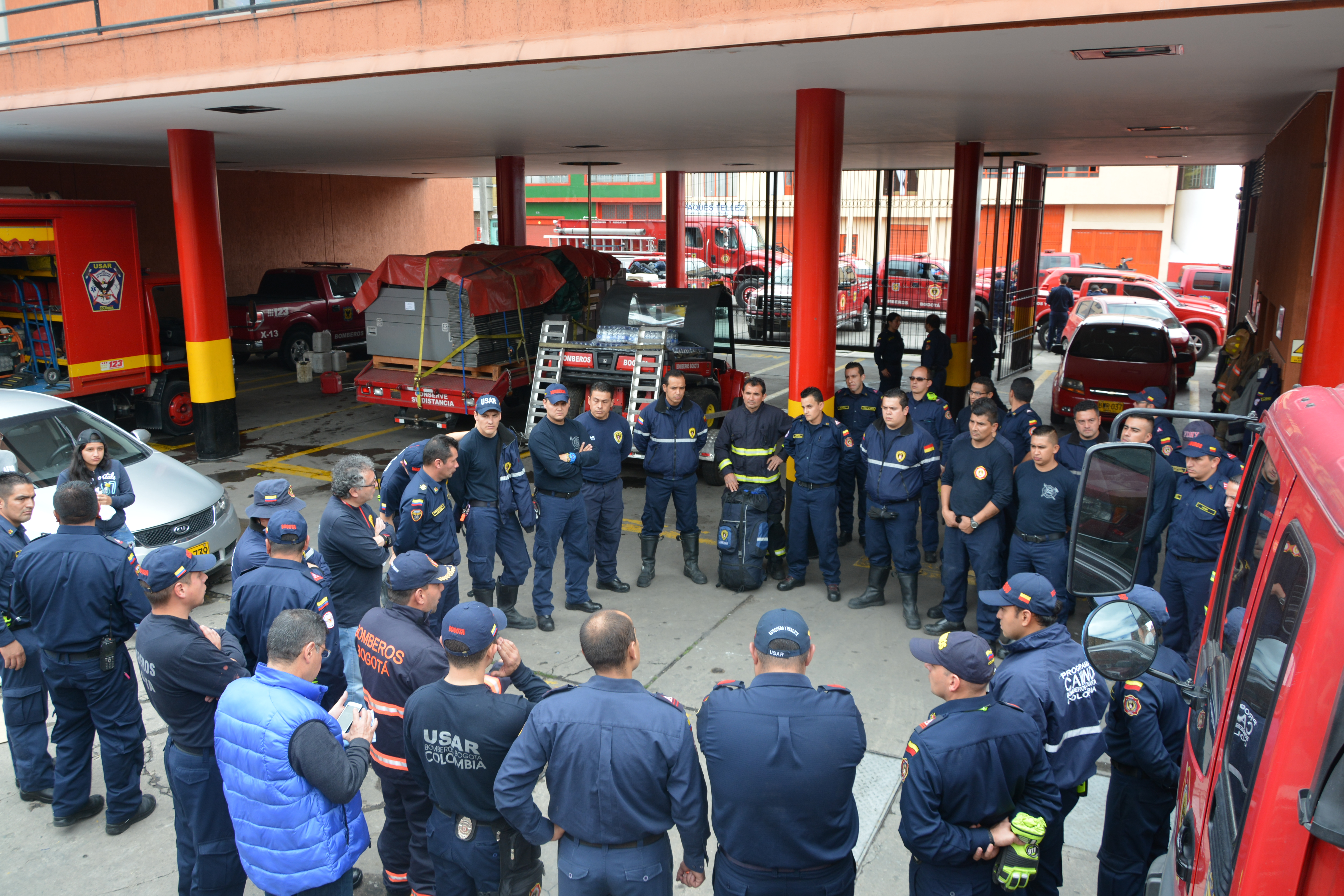 Presentación de proyectos de cuerpos de bomberos