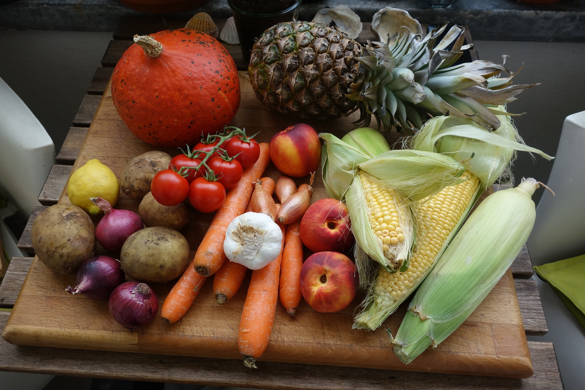 Inspección de frutas y hortalizas crudas