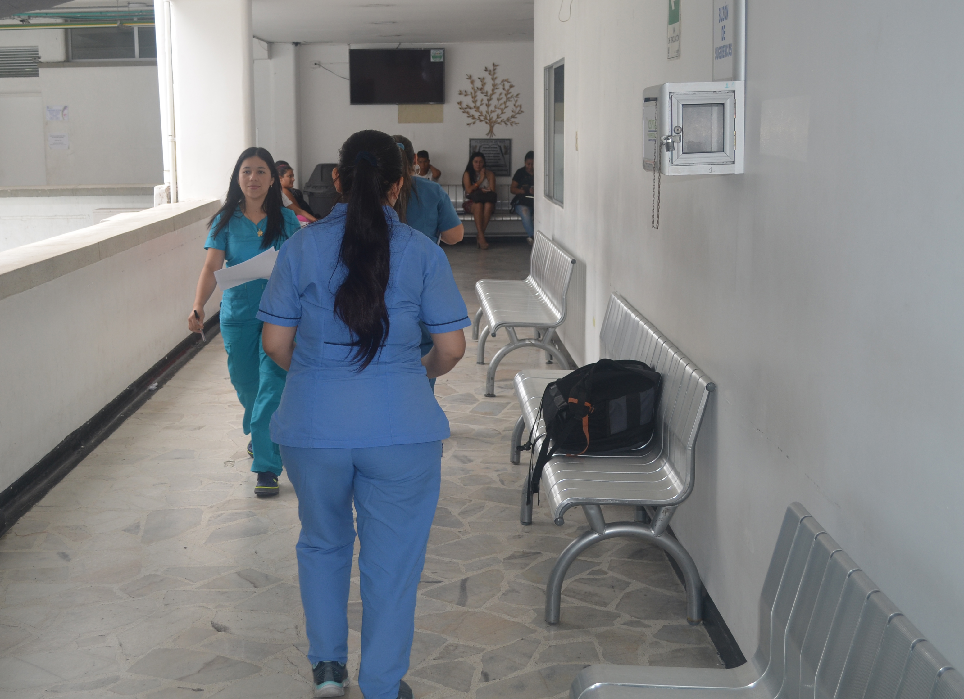 Exámenes de laboratorio en hospital Hernando Moncaleano de Neiva