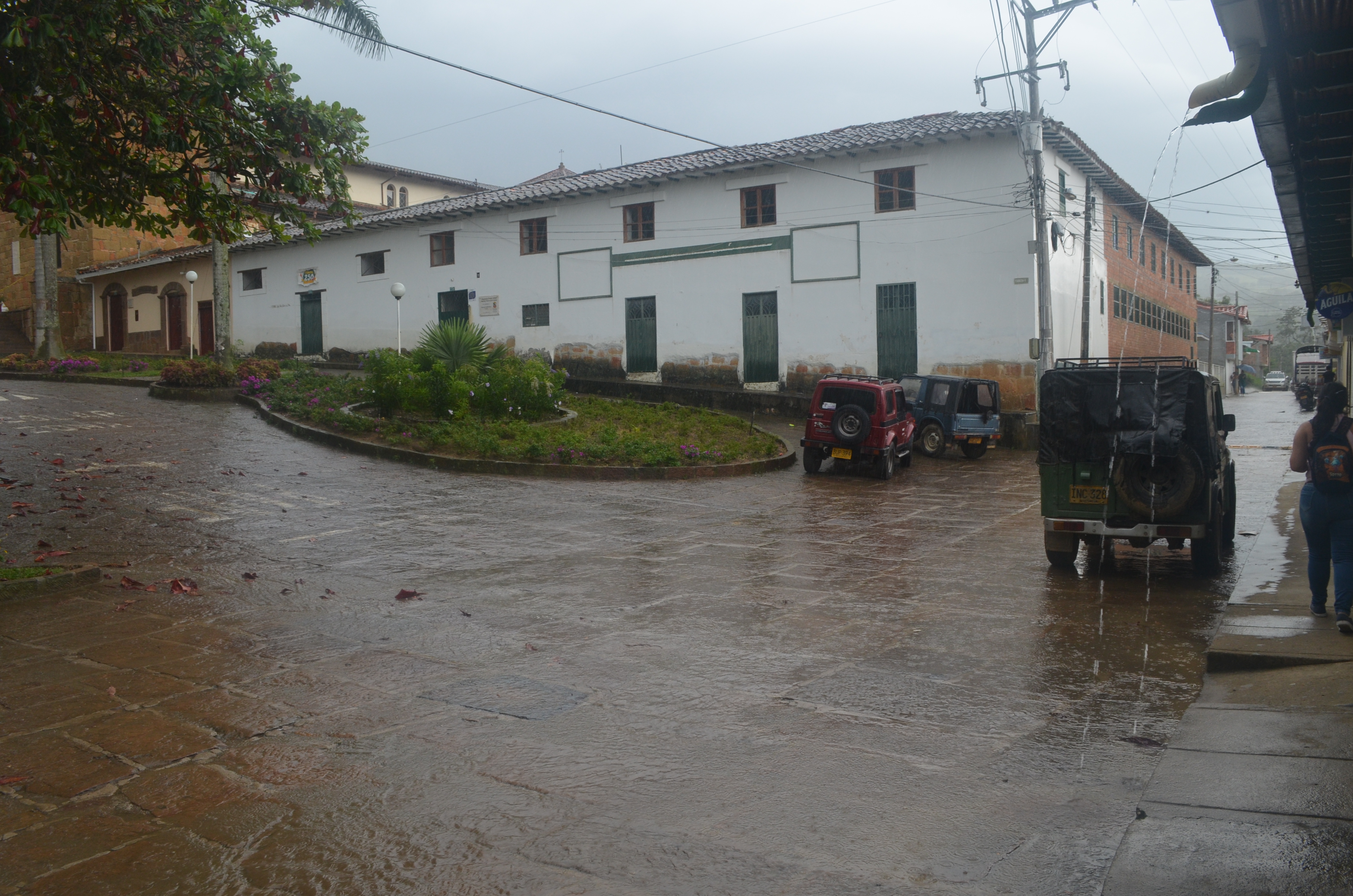 Renovación de escenarios para espectáculos en Páramo, Santander