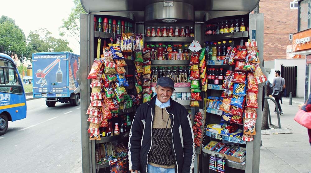 Asignación de quiosco o punto de venta en Bogotá