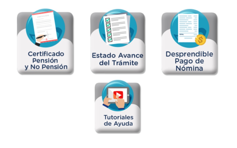 Desprendible de pago en FONCEP