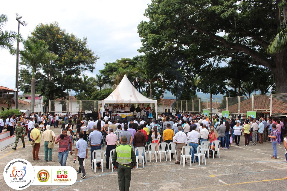 Permiso para espectáculos en Chima, Santander
